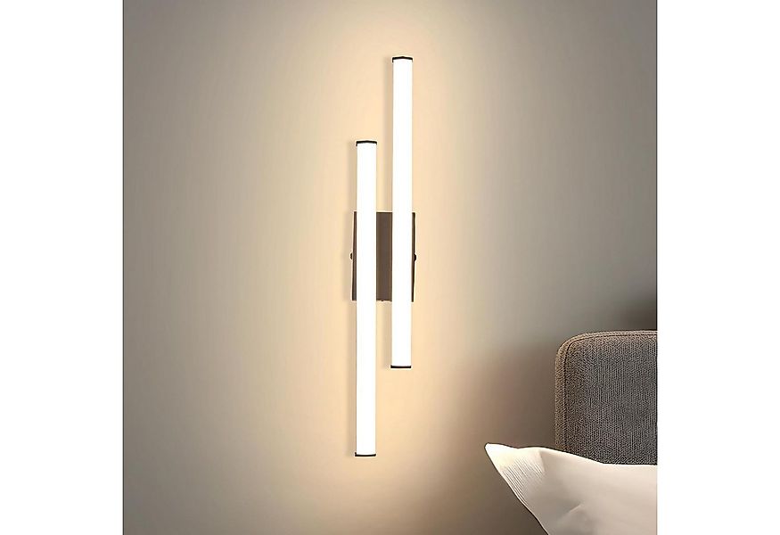 Nettlife LED Wandleuchte Innen Schwarz Modern 6/12/18/27W 3000K Flur Wandbe günstig online kaufen