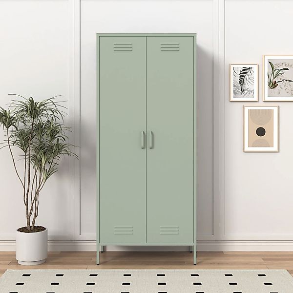 INOSIGN Drehtürenschrank "Kleiderschrank Schrank Metallschrank Mehrzwecksch günstig online kaufen