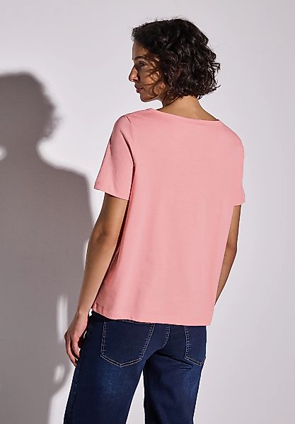 STREET ONE Print-Shirt, mit Rundhalsausschnitt günstig online kaufen