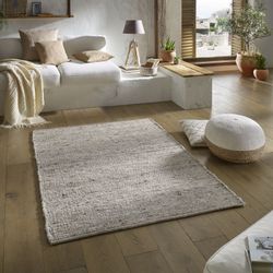 TaraCarpet Wollteppich TaraCarpet Handwebteppich Malmoe, rechteckig, günstig online kaufen