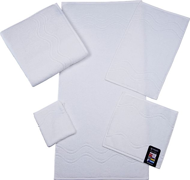 ROSS Gästehandtuch Cashmere feeling, Frottier (Packung, günstig online kaufen