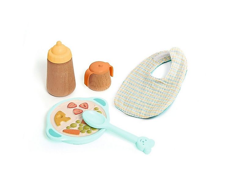 DJECO Puppen Accessoires-Set Puppen Lunch-Set aus Holz und Kunststoff mit T günstig online kaufen
