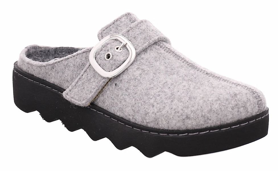 Rohde Pantoffel "FOGGIA" Hausschuh, Schlappen, Clog mit Plateausohle günstig online kaufen