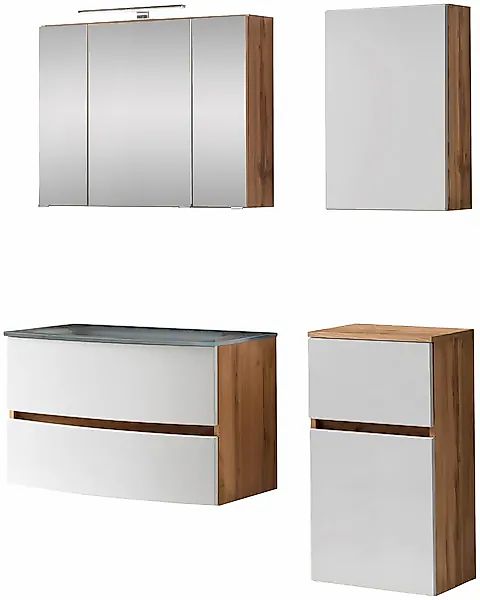 welltime Badezimmer-Set »Kaunas« Set, 4 Stk. tlg. günstig online kaufen