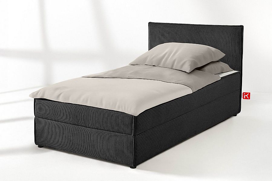 KONSIMO® Jugendbett Einzelbett, Polsterbett ROTI, Tagesbett (100 cm x 200 c günstig online kaufen