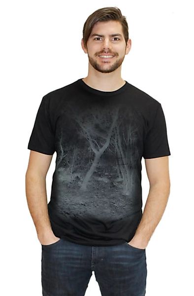 Herren-bambus-biobaumwoll-t-shirt "Waldgeheimnis" günstig online kaufen