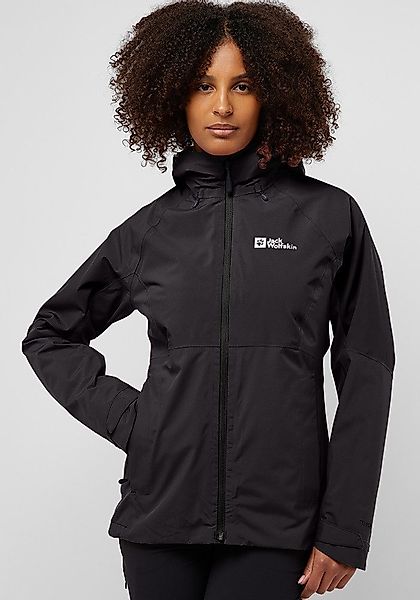 Jack Wolfskin 3-in-1-Funktionsjacke "GLAABACH 3IN1 JKT W" mitKapuze günstig online kaufen
