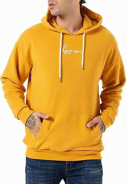 RedBridge Kapuzensweatshirt Herren Kapuzenpullover Mustard XXL günstig online kaufen