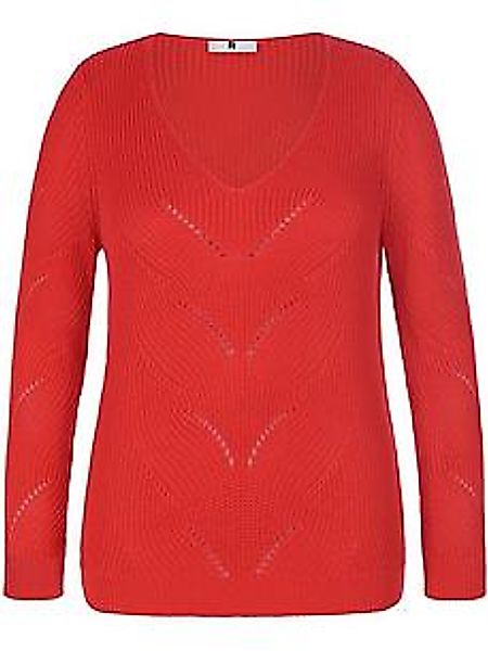V-Pullover Emilia Lay rot günstig online kaufen