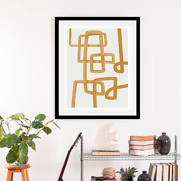 queence Bild »Scribble«, Figuren-Kunst-Gemälde-Abstrakt-Art, (1 St.), HD Pr günstig online kaufen