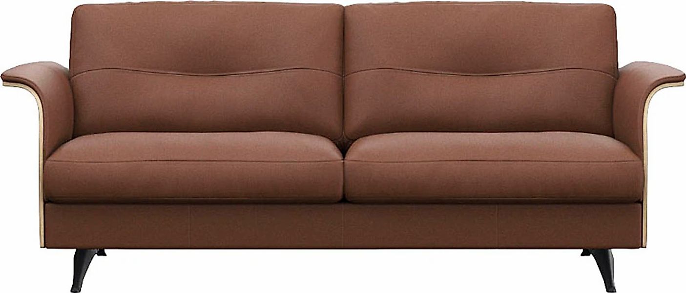 FLEXLUX 2,5-Sitzer "Glow Sofa, Couch," Premium-Sitz: Kaltschaum & Federkern günstig online kaufen