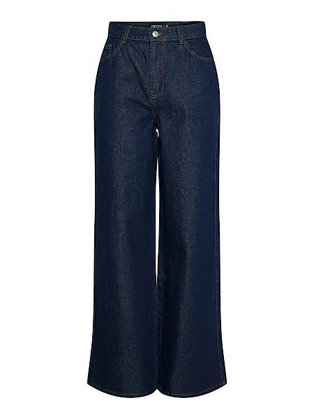 pieces Weite Jeans Selma (1-tlg) Plain/ohne Details günstig online kaufen
