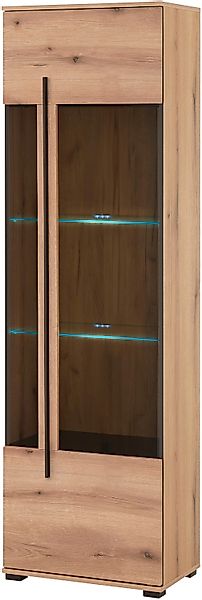 INOSIGN Vitrine "Cantara, Vitrinenschrank in Eiche Evoke oder weiß, Standvi günstig online kaufen