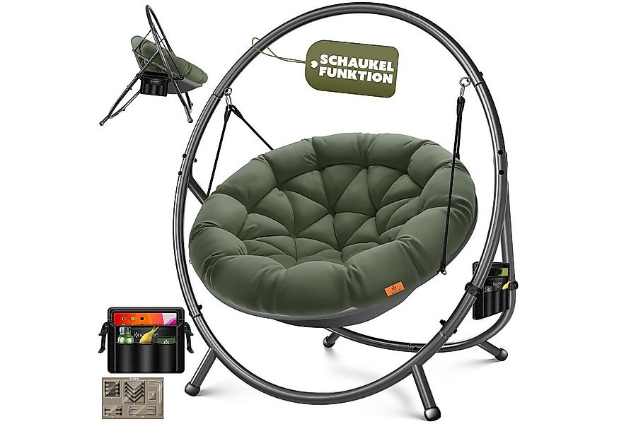 KESSER Hängesessel Bali Hängesessel mit Gestell Hängeschaukel Hängestuhl bi günstig online kaufen