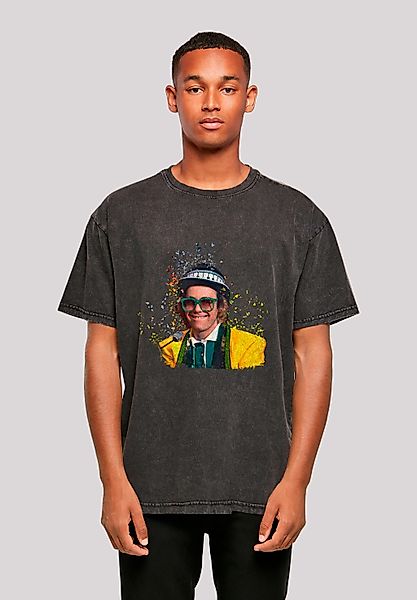 F4NT4STIC T-Shirt "TV Times Elton John At The Piano 1977", Premium Qualität günstig online kaufen