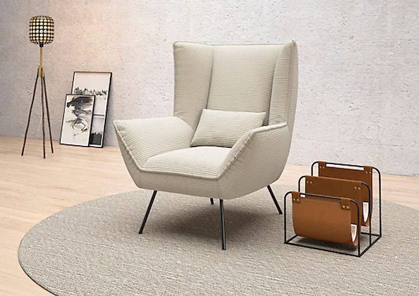 INOSIGN Sessel "Kilrea Relaxsessel, Ohrensessel", Extra hohe Rückenlehne günstig online kaufen