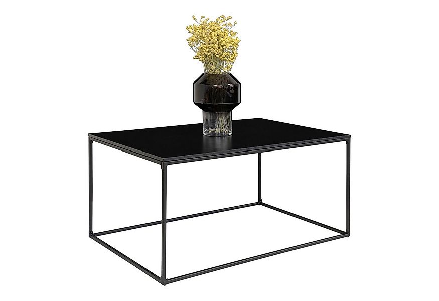 House Nordic Couchtisch in Schwarz, Melamin - 90x45x60cm (BxHxT) günstig online kaufen