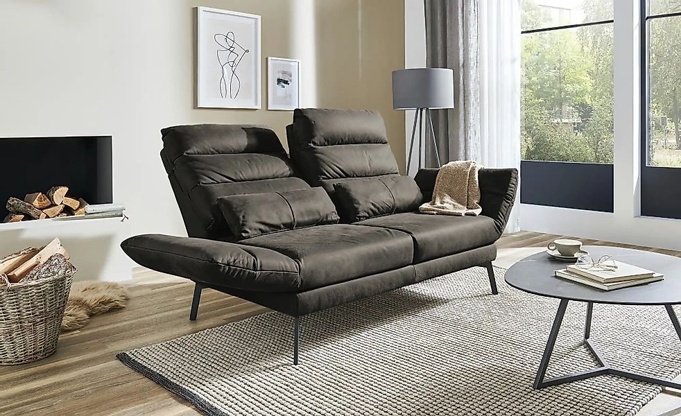 Max Schelling Sofa 2-sitzig  Sentence Komfort ¦ braun ¦ Maße (cm): B: 196 P günstig online kaufen