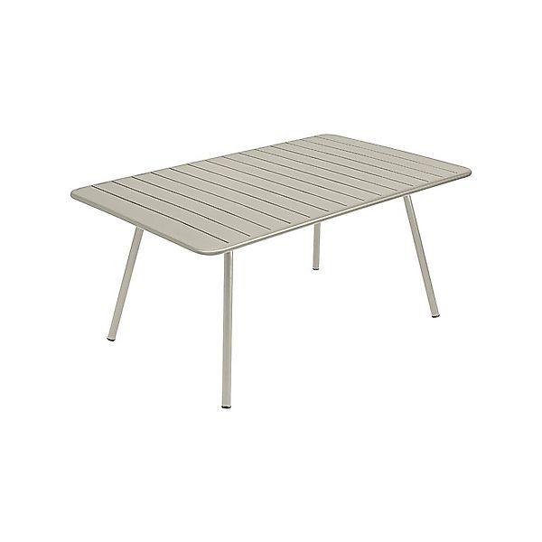Luxembourg Outdoor-Tisch 165x100 cm Lehmgrau günstig online kaufen
