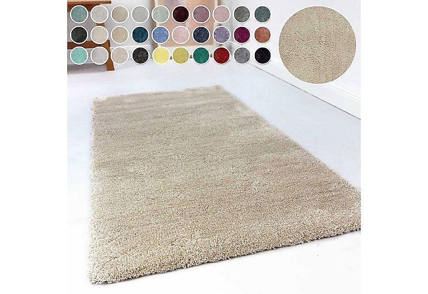 Esprit Hochflor-Teppich Relaxx ESP-4150, rechteckig, Höhe: 25 mm, Wohnzimme günstig online kaufen