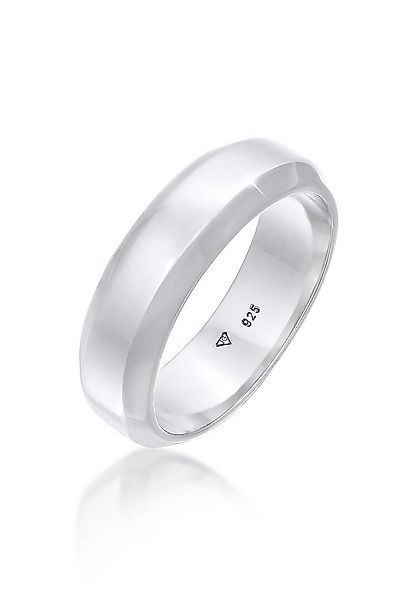 Kuzzoi Silberring Herren Bandring Basic 925 Silber günstig online kaufen