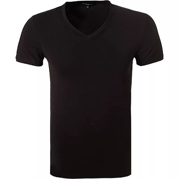 Ermenegildo Zegna Stre. Cot. V-Shirt N2M80005/001 günstig online kaufen