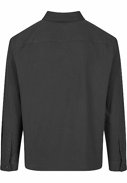 URBAN CLASSICS Langarmhemd "Urban Classics Herren Basic Crepe Shirt" 1 tlg. günstig online kaufen