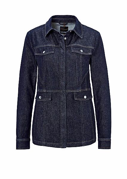 GOLDNER Kurzjacke "Jeansjacke mit sportlichen Details" günstig online kaufen