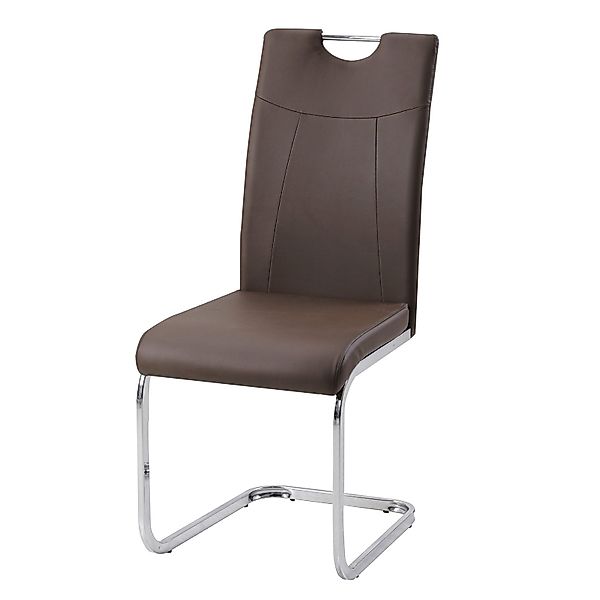 HTI-Living Esszimmerstuhl Esszimmerstuhl Braun Kunstleder Kelly günstig online kaufen