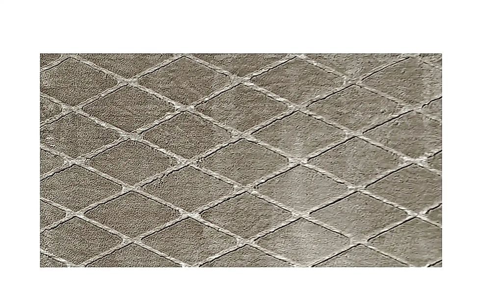 como Kurzflorteppich  Cross Soft ¦ braun ¦ Synthetische Fasern ¦ Maße (cm): günstig online kaufen