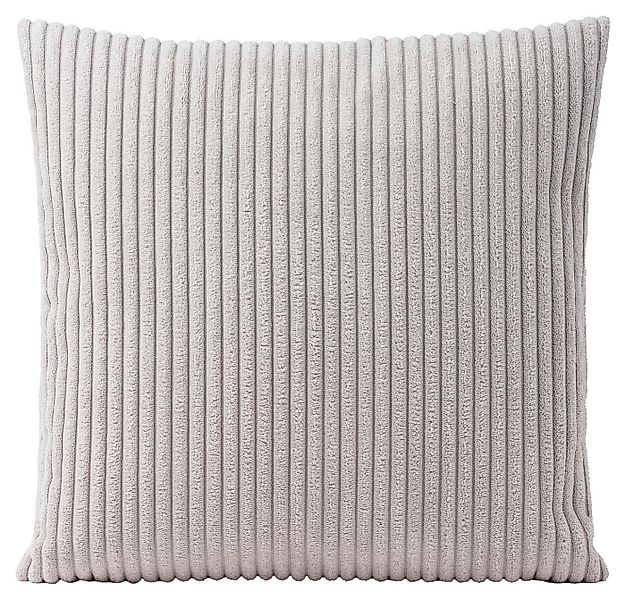 Gözze Kissenhülle ANAFI, Silber, Polyester, Cordoptik, 50 x 50 cm, (1 Stück günstig online kaufen