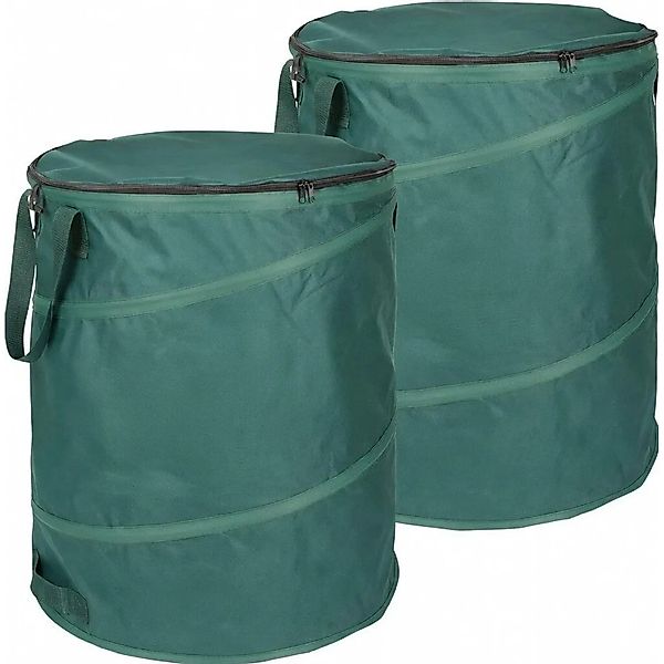 TTL GARDEN Pop Up Laubsack DELUXE 160 L 2er Set – 220 g/qm Gartensack Mit D günstig online kaufen
