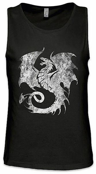 Urban Backwoods Tanktop Dragon V Ärmelloses T-Shirt Drache Fantasy Tattoo M günstig online kaufen