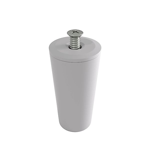 Bauheld Rollladenstopper 40mm Hellgrau Offen 8 Stück günstig online kaufen