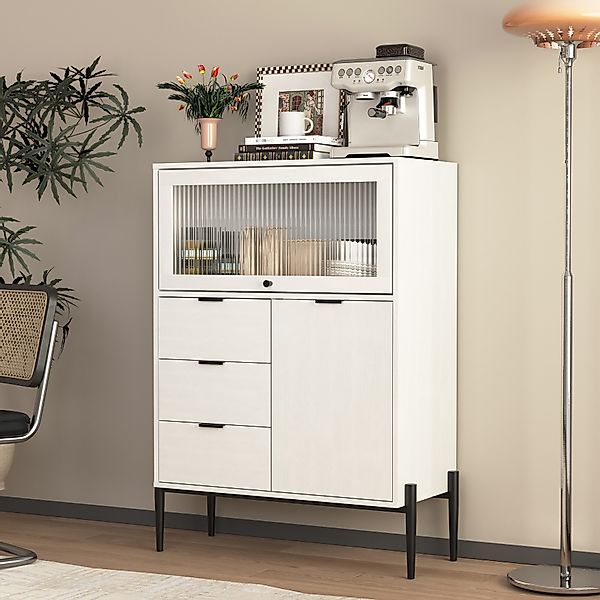 REDOM Sideboard Modernes Küchenbuffet (mit 3 günstig online kaufen