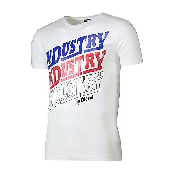 Diesel T Diego Ra Kurzärmeliges T-shirt XL White günstig online kaufen