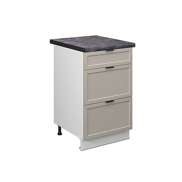 Vicco Unterschrank Fame-Line, GrauBeige/Weiß, 50 cm, günstig online kaufen