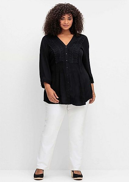 sheego by Joe Browns Klassische Bluse Longbluse 3/4-Arm günstig online kaufen