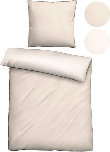 Biberna Wendebettwäsche "Helena" 2 Stk. tlg. feiner Glanz + weicher Griff, günstig online kaufen