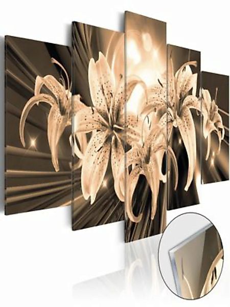 artgeist Acrylglasbild Bouquet of Memories [Glass] braun/beige Gr. 200 x 10 günstig online kaufen