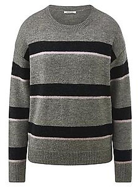 Rundhals-Pullover Peter Hahn grau günstig online kaufen