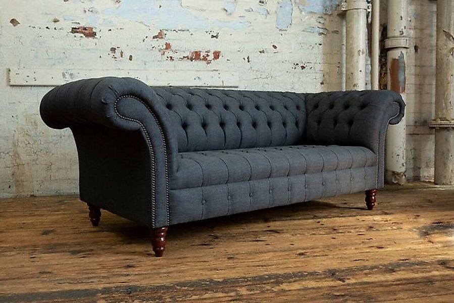 JVmoebel Chesterfield-Sofa Chesterfield Couch Sofa Polster 3 Sitzer Couchen günstig online kaufen