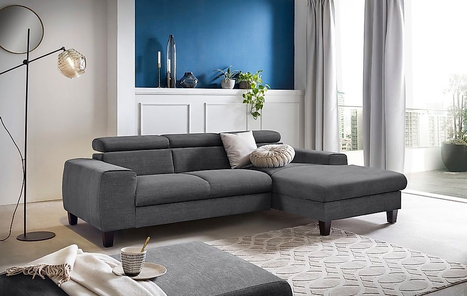 COTTA "Morven L-Form mit Kopfteilverstellung" wahlweise mit Bettfunktion, B günstig online kaufen