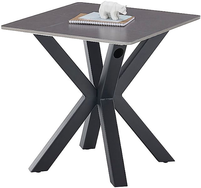 Stolkom Sp.z.o.o. Couchtisch Janin, Grau Keramik, günstig online kaufen