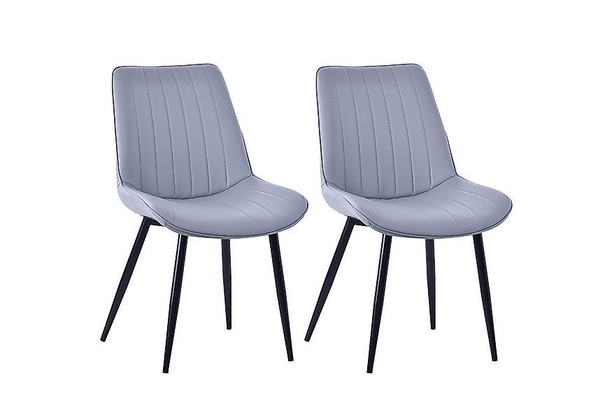HOMAVO Esszimmerstuhl YZ1 STUHL-SET 2 Stück in Stoff oder Kunstleder – mode günstig online kaufen