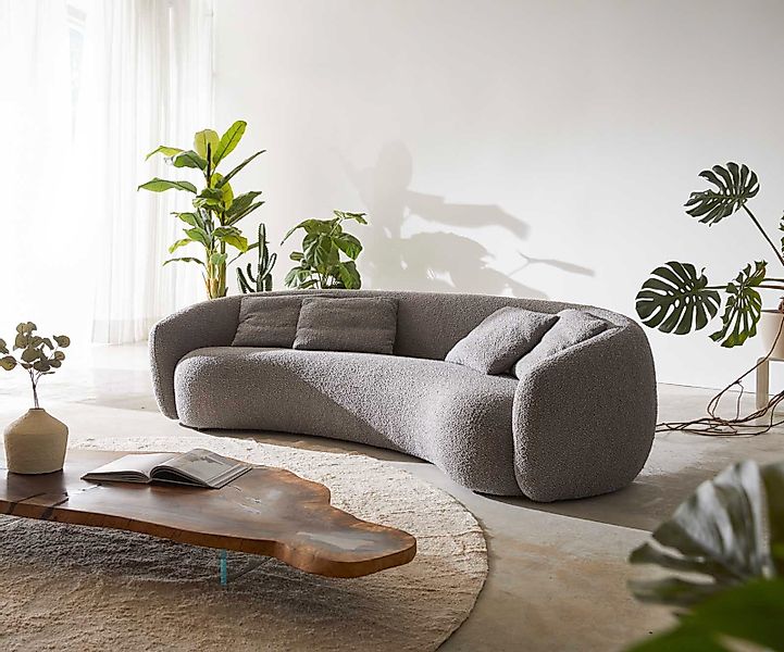 DELIFE 3-Sitzer Larna, Cord Beige 260x120 cm 3-Sitzer günstig online kaufen