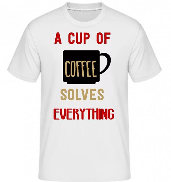 A Cup Of Coffee · Shirtinator Männer T-Shirt günstig online kaufen