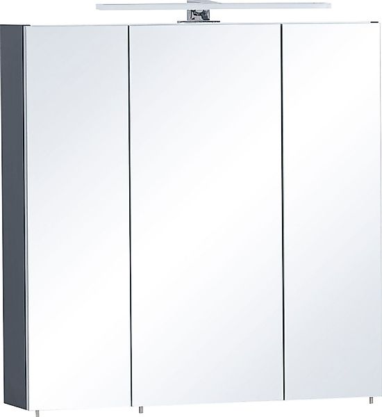 welltime Spiegelschrank "Kent, Made in Germany" Badmöbel. Breite 70 cm, LED günstig online kaufen