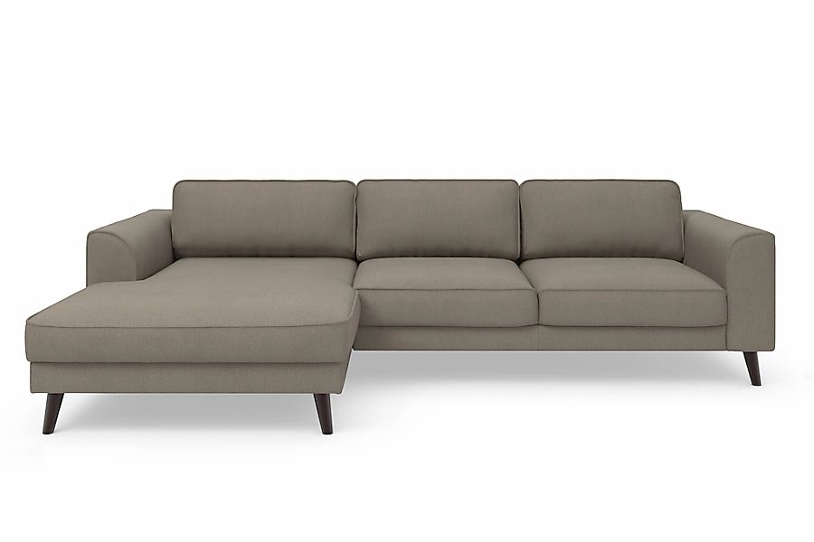TRENDMANUFAKTUR Ecksofa »Lumber Jack, elegantes Designsofa, zeitlos modern, günstig online kaufen