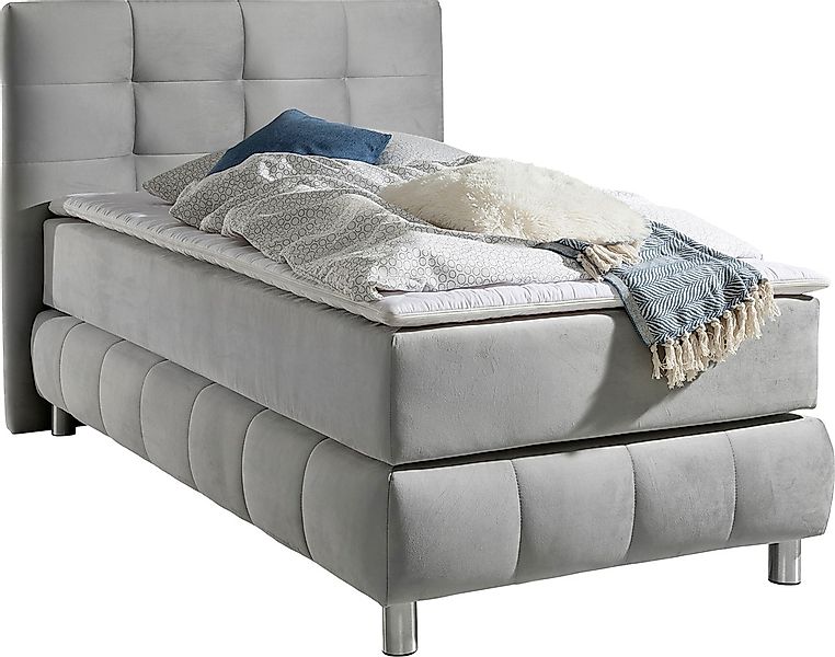andas Boxspringbett "Salo" incl. Topper, 6 Breiten, 2 Härtegrade, TFK auch günstig online kaufen